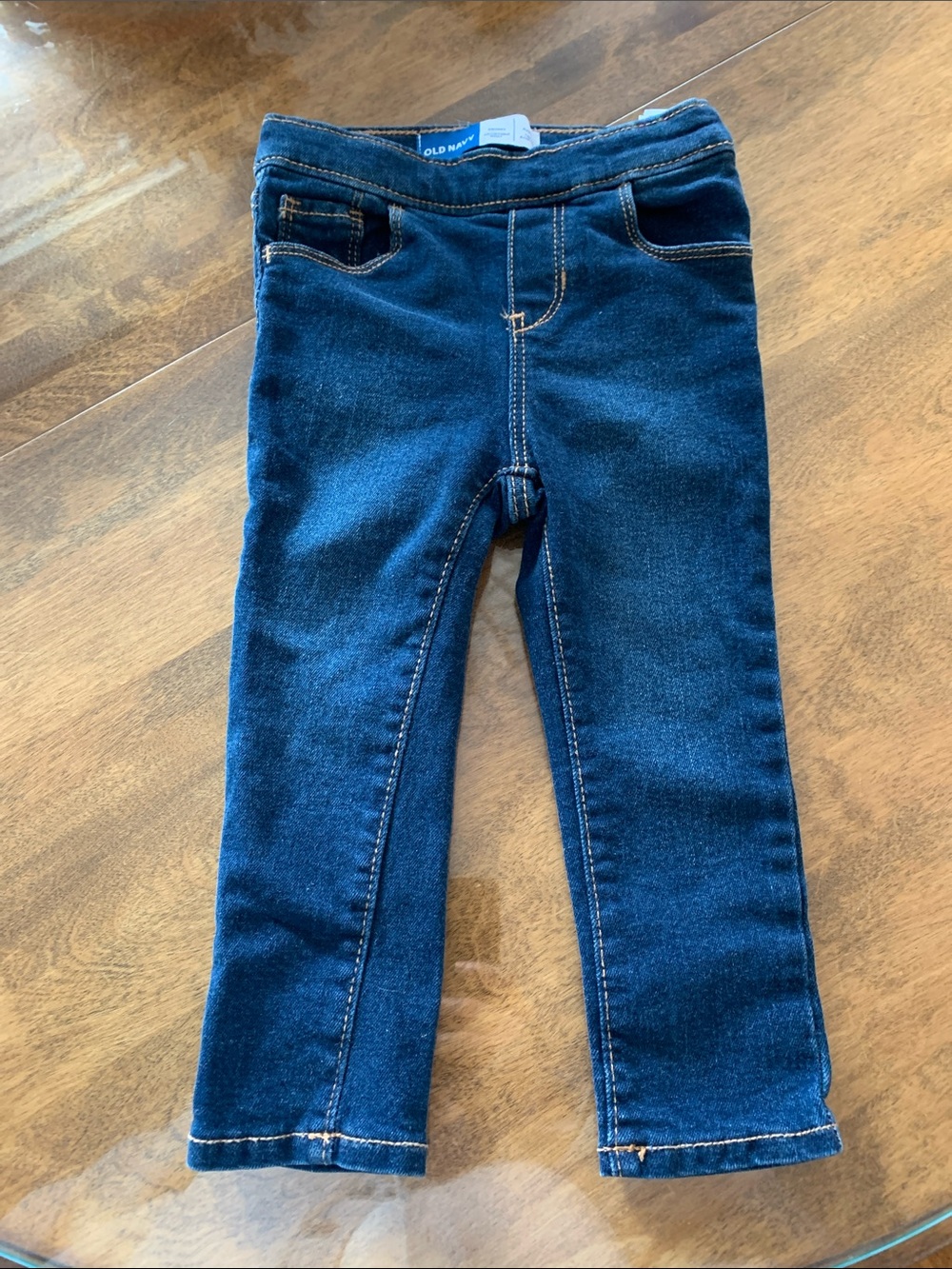 Old Navy Girls Dark Blue Denim Jeggings